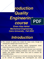 Quality Engineering Lecture One DR Eman Alaa Heikal PDF