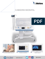 Incubadora Neonatal Cerrada BT 500 Bistos PDF