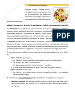 Apunte N°2. Alimentación - Nutrición - Biomoléculas - SA PDF