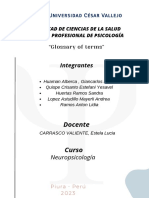 Glosario de Neuropsicologia PDF