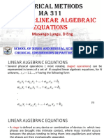 Module 2 - Linear - Algebraic - Equations