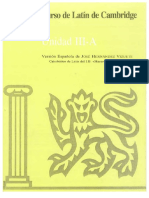 Curso de Latin de Cambridge Unidad III A PDF