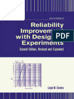 Lloyd Condra - Reliability Improvement With Design of Experiment, Second Edition, (QRL Quality and Reliability) (2001)