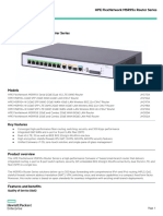 HPE FlexNetwork MSR95x Router Series PDF