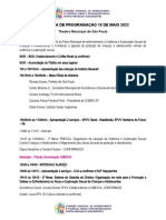 Lançamento do Plano Municipal de enfrentamento à violência sexual contra crianças