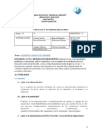Matematica Grupal Proyecto Interdisciplinario PDF