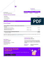 Tax Invoice: Charges & Service Summary