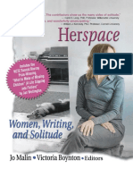 (Haworth Innovations in Feminist Studies) Boynton, Victoria - Malin, Jo - Herspace - Women, Writing, and Solitude-Routledge (2013) PDF