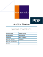 Analisis y Diseño LANDING - COLECTIVOS