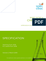 Wjec Gcse Chemistry Spec From 2016 PDF