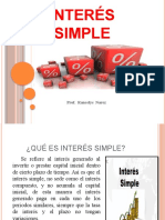 Interés Simple.