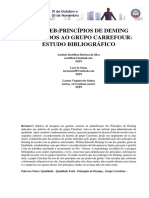 Pdagceb:Princípios de Deming Aplicados Ao Grupo Carrefour: Estudo Bibliográfico