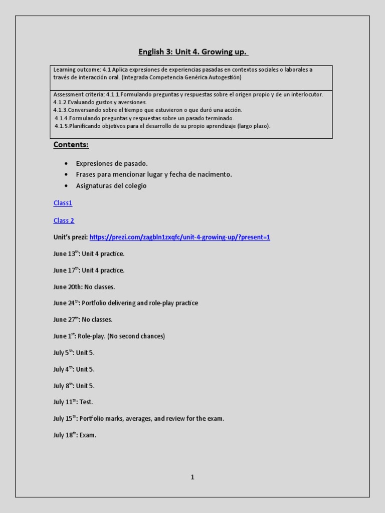 Worksheet Unit 4 Pdf