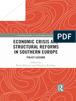 Economic Crisis and Structural Reforms in Southern Europe Policy Lessons (Paolo Manasse, Dimitris Katsikas) (Z-Library) PDF