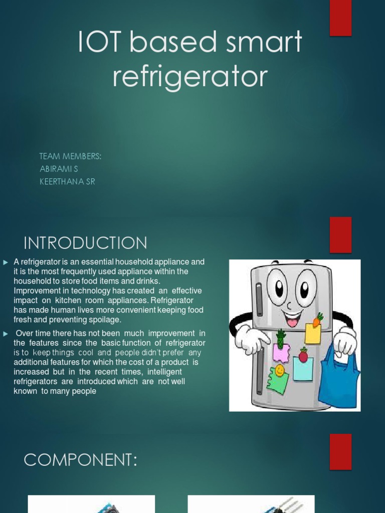 IOT Based Smart Refrigerator PDF