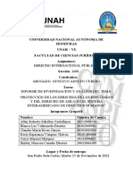 Informe Iii Parcial"sistema Interamericano de Proteccion de Los Derechos Humanos"