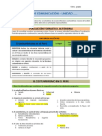 El Costumbrismo - Solucionario Ficha Estudiante PDF