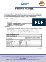 Gulf Power Steering Fluid Dura Max Oil