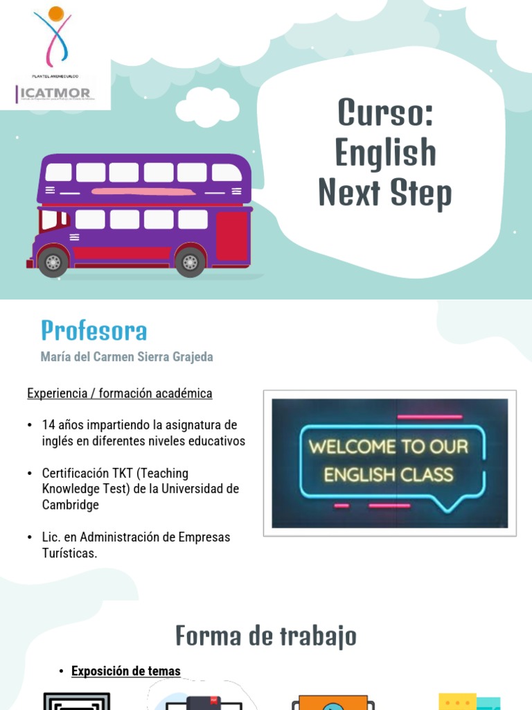 Curso de Inglés: Next Step 1 | PDF