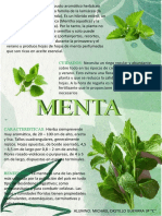 Afiche de La Menta XD