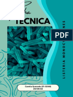 Listeria Monocytogenes - Ficha Tecnica PDF