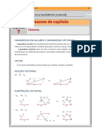 Fundamentos da Física Vetores