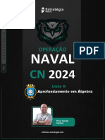 Aprofundamento em Álgebra na Operação Naval CN 2024