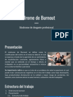 Presentación Síndrome de Burnout PDF