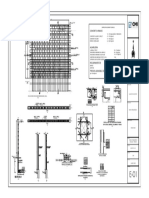 Plano E-01 Cerco Perimetrico - Detalle