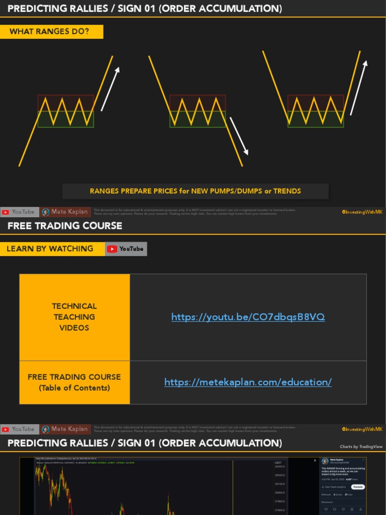 Lecture - 023 - How To Predict Rallies PDF | PDF