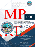 MPRE CPNHS-Accomplsihment Report