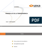 Primera Ley de La Termodinámica