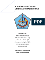 Pengaruh Kondisi Geografis Indonesia Pada Aktivitas Ekonomi