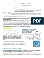 Ciencias Sociales - Semana Mayo