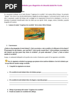 Actividades Situación Inicial 4to