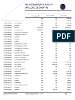 Catalago de Cuentas PDF