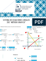 Sistema de Ecuaciones Lineales 2x2 Metodo Grafico
