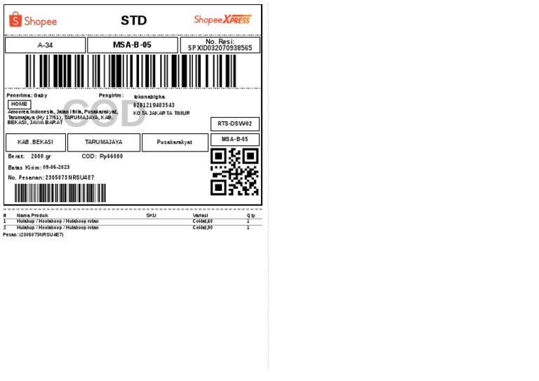 Shopee Sharing PDF | PDF