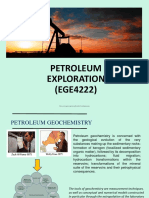 Petroleum Geochemistry Methods for Exploration