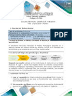 Guía de Actividades y Rúbrica de Evaluación - Unidad 1 - Reto 2 - Apropiación Unadista