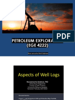 Petroleum Exploration Aspects from Well Logs