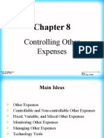 C8 Controlling Other Expenses