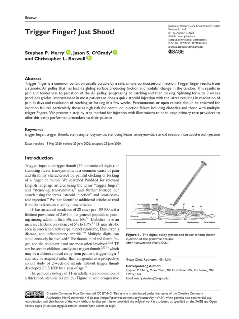 Trigger Finger Just Shoot PDF | PDF