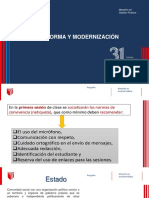 SESION 1 - Estado, Reforma y Modernización