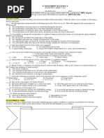 Sci9 Assessment Wk7&8