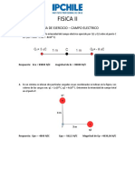 Guia de Ejercicio - Campo Electrico PDF