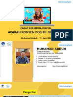 Muhamad Abduh - Apakah Konten Positif Bisa Viral