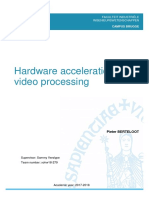 Hardware Acceleration of Video Processing PDF