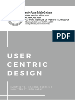 User Centric Design PDF
