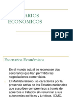 Clase 5. Escenarios Economicos